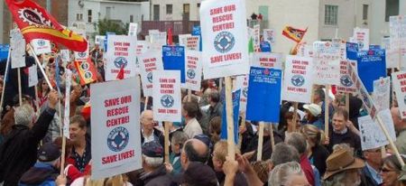 Participants in the rally came from all political persuasions