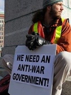 Protest at the 2011 Halifax War Conference