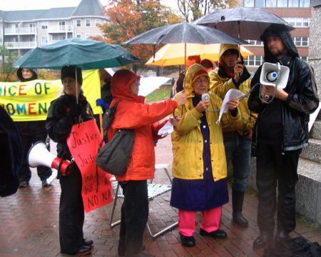 Betty Petersen rededicates the park