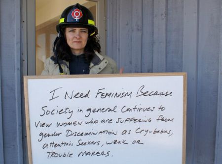 Former firefighter Liane Tessier has been fighting gender-based discrimination and harassment at Halifax Fire seemingly forever. She even had to take the Nova Scotia Human Rights Commission to court.  She believes her situation is not unique and what happens to women in blue collar jobs in male-dominated workplaces desperately needs more attention. Photo contributed.