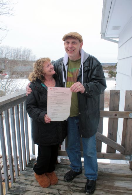 Cancer patient Oliver Glattfelver isn't sure where to get his cannabis now that the club has stopped dispensing it. (Photo by Hilary Beaumont.)