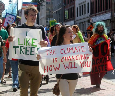 The People’s Climate March, the largest environmental action in history, took place Sept 21 in communities across 162 nations around the world. Halifax’s march saw four hundred Nova Scotian’s conquering the streets for a beautiful Sunday afternoon. Photo Zack Metcalfe
