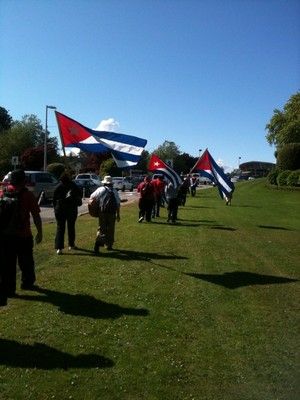 Pastors for Peace Caravan to Cuba participants head to the US/Canada border