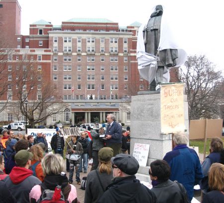 Another view of the rally