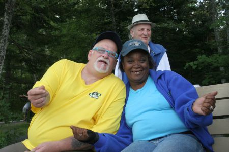 Phil Silver and Susan Lucas are good friends. (Photos: Rana Encol)