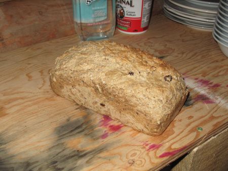 Fresh-Baked Bread from Our Cabin WoodStove