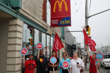 “Fifteen dollars an hour would put a lot more dignity back in my life,” says 'Fight for Fifteen' activist Darryl King. “It would help me get back into society.”