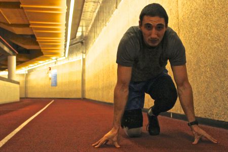 Halifax-based Jackie Marciano is training toward the 2016 Paralympic Games in Rio de Janeiro, Brazil.  Photo Geordon Omand