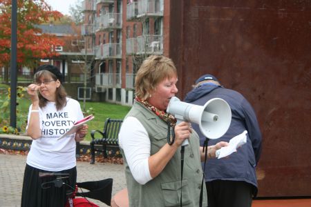 "All of us know that poverty eats at families, at communities, at the soul of the people caught in its web. There is no reason why Canada wouldn't have a guaranteed income that would eliminate poverty and help to build strong individuals, strong families, and strong communities.  Annemieke Vink, Nova Scotia Assoc. of Social Workers