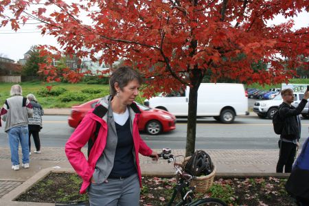 Councillor Jennifer Watts joined the march, and later read a proclamation by Mayor Savage declaring October 17 International Day to Eradicate Poverty in HRM.