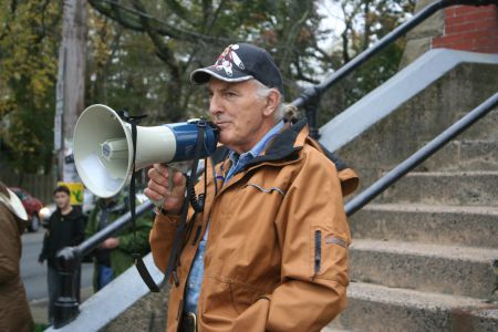 "Let's keep our focus on what matters, and that is those treaties, this land, this water." Elder Billy Lewis