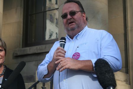 Danny Cavanagh, the new president of the NS Federtion of Labour, talks about his plans for the future. Photo Robert Devet