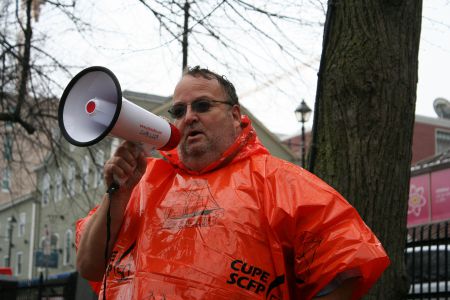 There is no budget crisis in Nova Scotia, says Danny Cavanagh, president of CUPE Nova Scotia. On the contrary, Nova Scotia is expected to record a surplus as early as next year. Photo Robert Devet