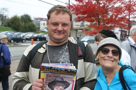 Kendall Worth, poverty activist and frequent contributor to the Halifax Media Co-op, on why he fights injustice. Photo Robert Devet