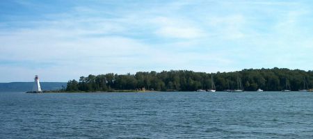 A proposal to extend the Energy East pipeline to Cape Breton raises the spectre of increased oil tanker traffic in the Strait of Canso. Photo Robert Ciavarro