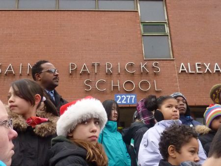 The value of schools as spaces of community cohesion and empowerment is rarely considered in decisions to close them or sell them off. Neighbourhoods like Halifax's North End is fighting for more control over their schools. photo: Moira Peters