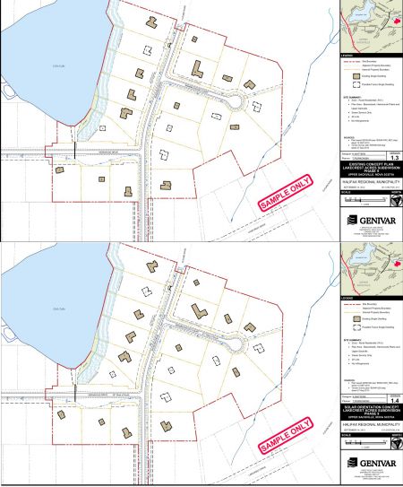 Subdivision houses turned to face south in a feasibility study. Music to my eyes. Photo WSP Group