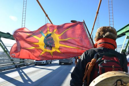 Canadians need to learn their history, say Idle No More organizers (Photo: Lesley Thompson).