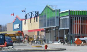 Wal-Mart’s expansion was not the only change the company made to its Spar Road store this year, it also replaced local contractor Delio’s with an Ontario firm.