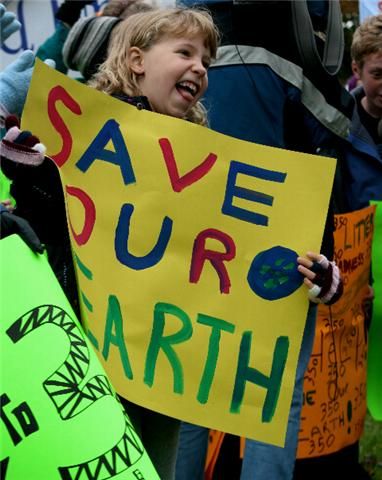 A young activist.  photo: Jen McRuer