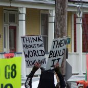 March Against the G8 in Halifax