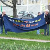 March Against the G8 in Halifax