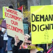 March Against the G8 in Halifax