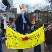 March Against the G8 in Halifax