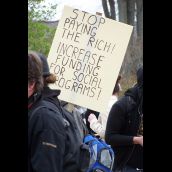 March Against the G8 in Halifax