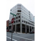 One Government Place: A provincially-owned office building. Cracks were found in two locations here—the mechanical room and a stairwell. On June 5, an engineer and insurance adjuster completed a video inspection of the basement and third floor. (Photo: HB) 