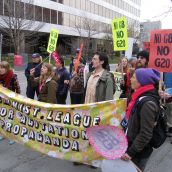 Marching back to Cornwallis Park