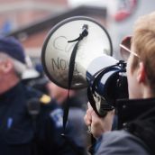 G8 Rally and Picket, Halifax.