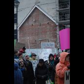 About 200 people from across the province rallied in Halifax this afternoon, demanding access to midwifery services. The province’s current legislation limits the number of midwives that can legally practice in N.S, and confines midwives to three ‘model sites’ chosen by the province.