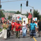 Rally Starts. Photo: Miles Howe