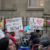 Photos from Midwife Rally. January 20th, 2011. Provincial House, Halifax, Nova Scotia