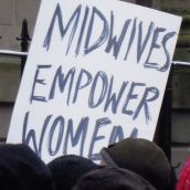 Photos from Midwife Rally. January 20th, 2011. Provincial House, Halifax, Nova Scotia