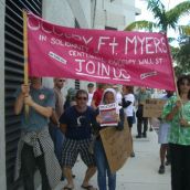 Occupy Ft. Myers, Dec. 8, 2011