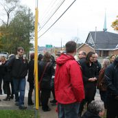 n November unionized Chronicle Herald newsroom staff and supporters staged a brief rally to protest the announced layoffs of as many as 20 newsroom workers.   Many Herald readers told Herald management that its plans were unacceptable. In the end 13 unionized Chronicle Herald staff and two managers walked away from the Herald newsroom with either early retirement or buy-out packages.Photo Robert Devet