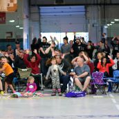 Half-time crowd wave