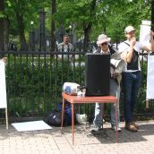 Halifax protest against Netanyahu's visit to Canada.