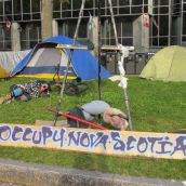 Images of Occupy Nova Scotia