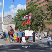 Images of Occupy Nova Scotia