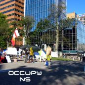 Images of Occupy Nova Scotia