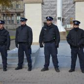 Protesters expressed anger towards police for their actions yesterday. "The police are not our friends," said one of the Occupiers.  "They serve the one per cent."    Photo: Lesley Thompson