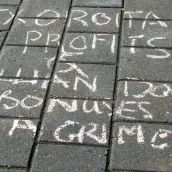 The Peoples Chalk Messages. Why I Occupy NS