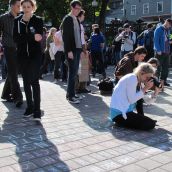 The Peoples Chalk Messages. Why I Occupy NS