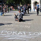 The Peoples Chalk Messages. Why I Occupy NS