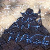 The Peoples Chalk Messages. Why I Occupy NS