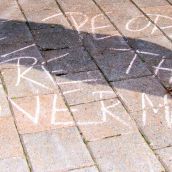 The Peoples Chalk Messages. Why I Occupy NS