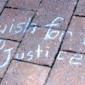 The Peoples Chalk Messages. Why I Occupy NS